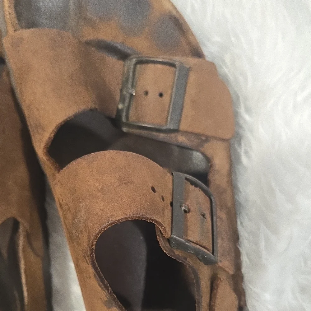 👣 Betula‎ by Birkenstock Suede Sandals – Double Strap Comfort Slide